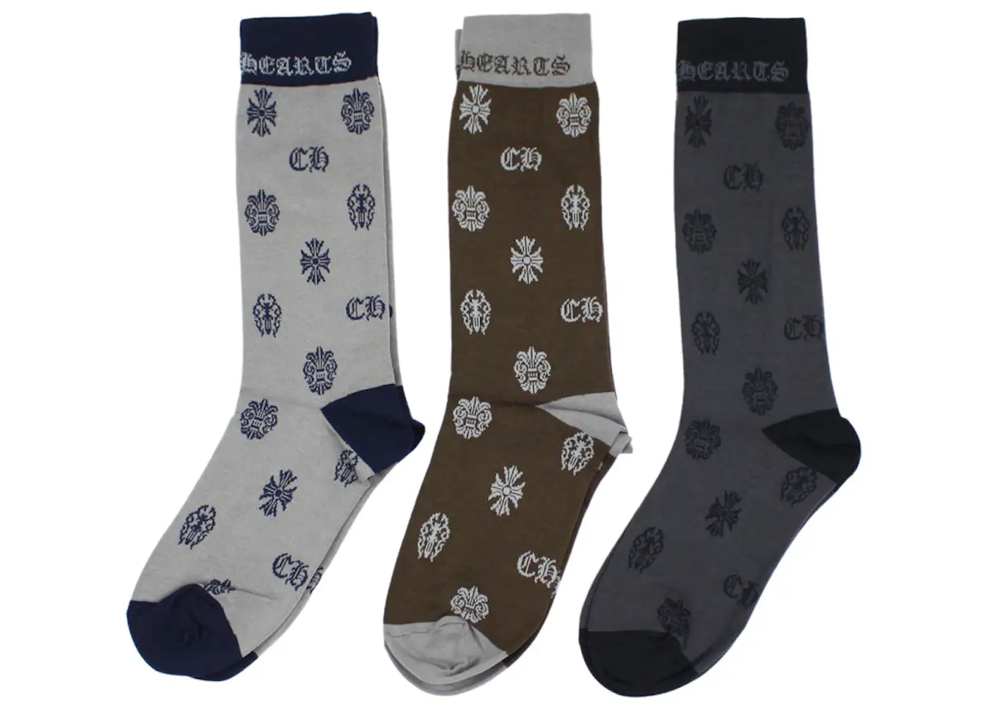 Chrome Hearts Multi Logo Socks