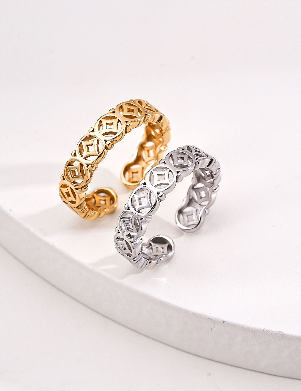 Thumbnail: Lakabawa jewelry More money Series 925 Sterling Silver Ring 