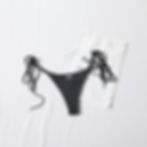 Thumbnail: Chrome Hearts Black Embroidered Cross Bikini Set