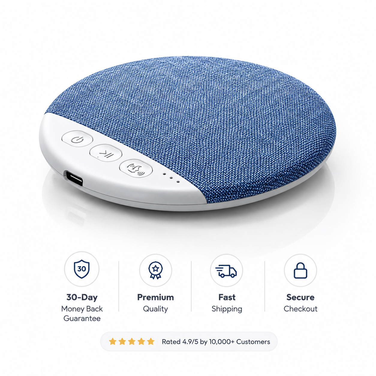 Bluetooth Sleep Sound Pillow Speaker