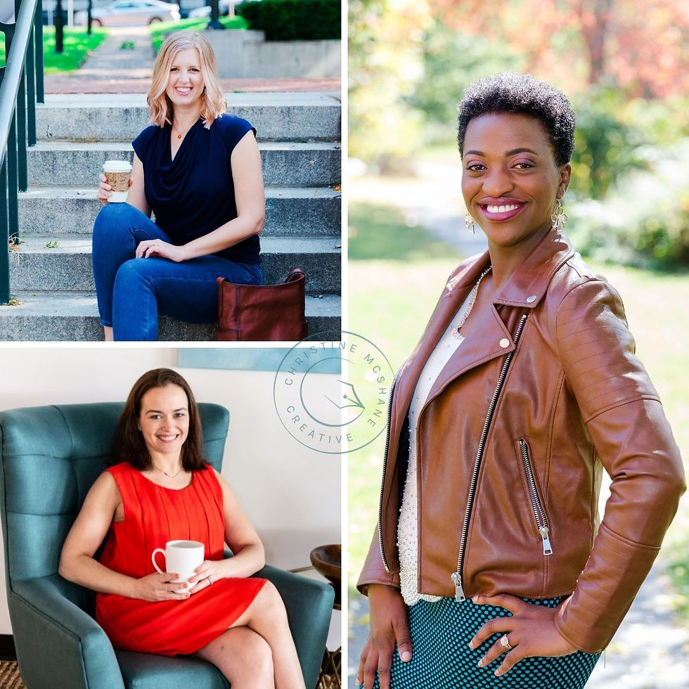 Solid colors are better than patterns and designs when it comes to headshots and brand photography