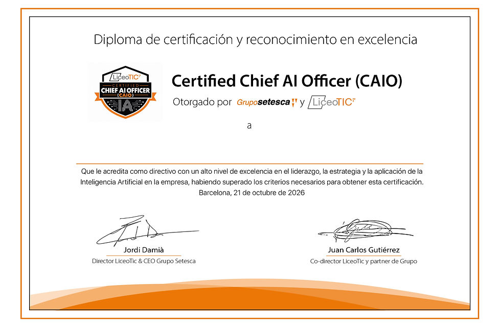 Certificado digital de ICAISES