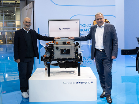 IVECO y Hyundai presentan eDAILY FCEV, la primera furgoneta grande de pila de combustible