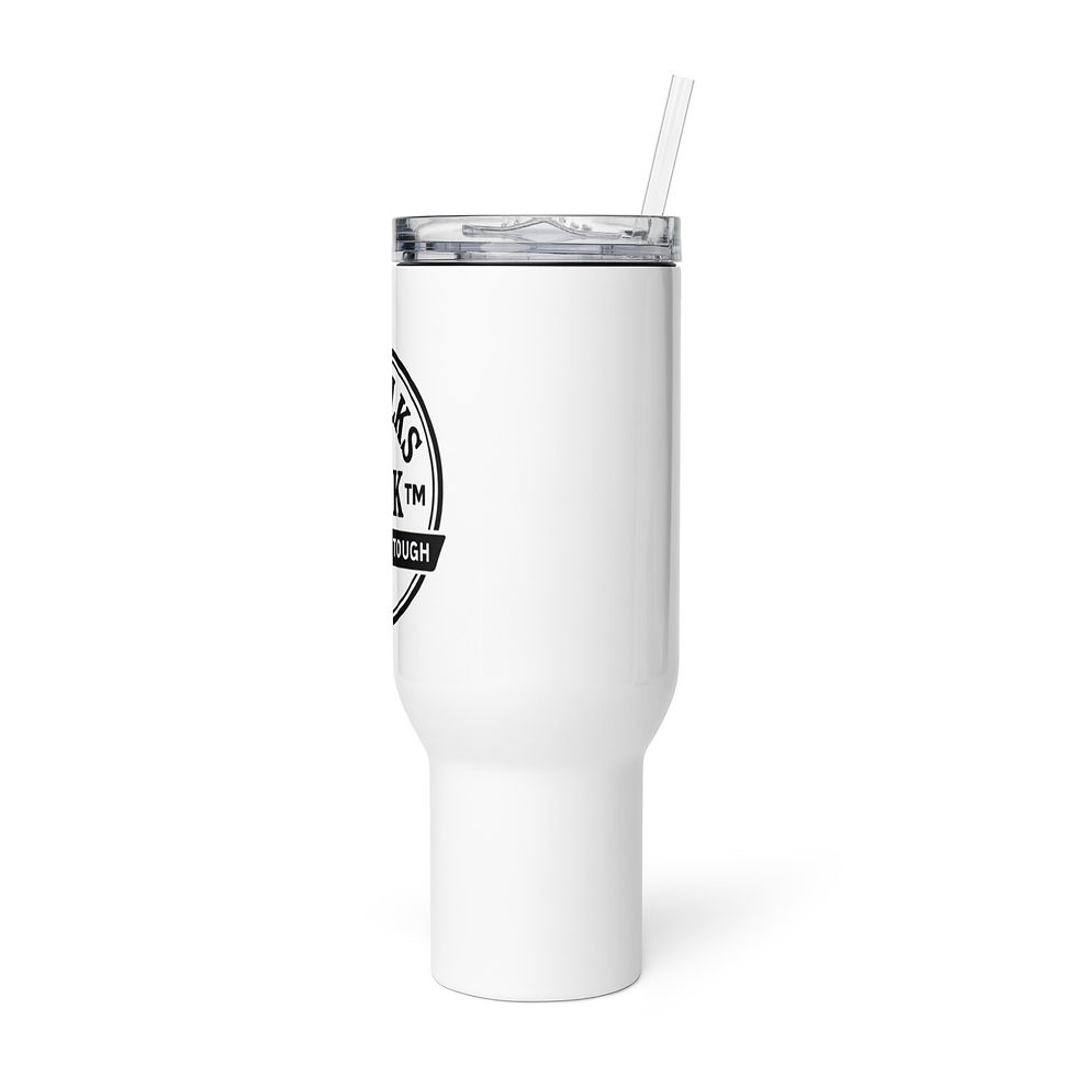 Thumbnail: Travel mug with a handle