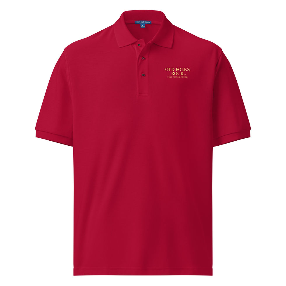 Thumbnail: Old Folks Rock Premium Polo