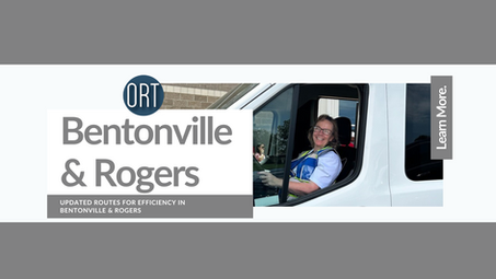 Updated Routes for Efficiency in Bentonville & Rogers