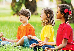Children doing Yoga