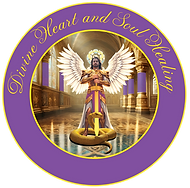 Divine Heart and Soul Healing Logo of Arch-Angel Micheal.