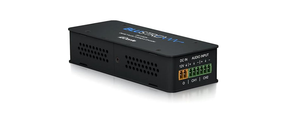 Miniaturbild: Blustream Analoger Audio-Encoder auf Dante/AES67