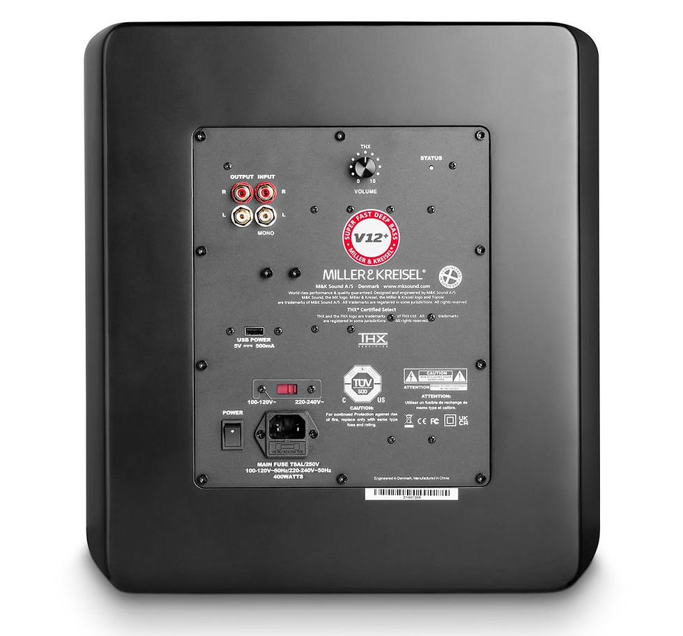 Miniaturbild: M&K V12+ Aktiv Subwoofer  400W RMS THX