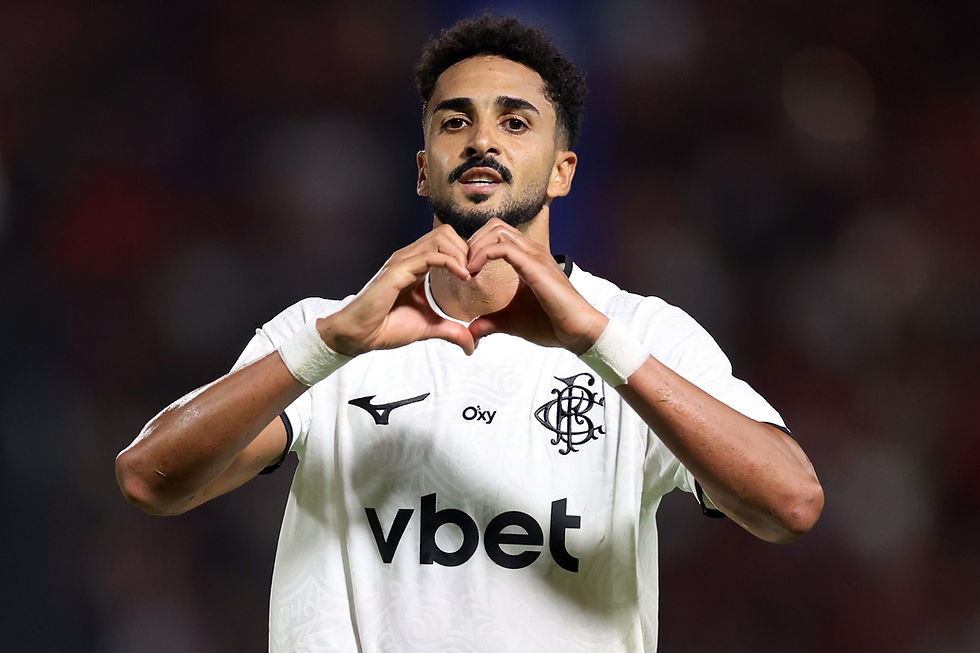 Chris Ramos foi o autor do primeiro gol da virada do Botafogo