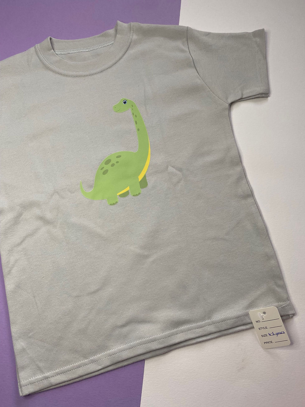 Thumbnail: 4-5 Years Green Dino T-shirt 