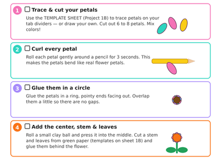 Free Printable Craft Guides — Crafty Corner Kids