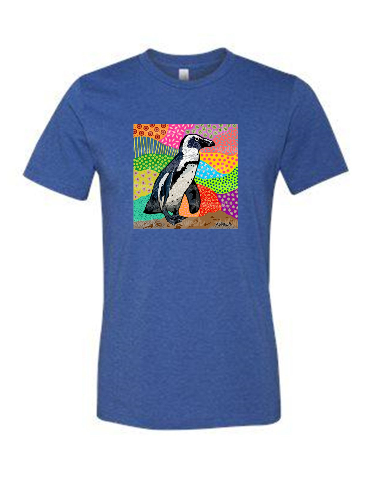 Animal Pop Art Adult Shirts, by April Minech