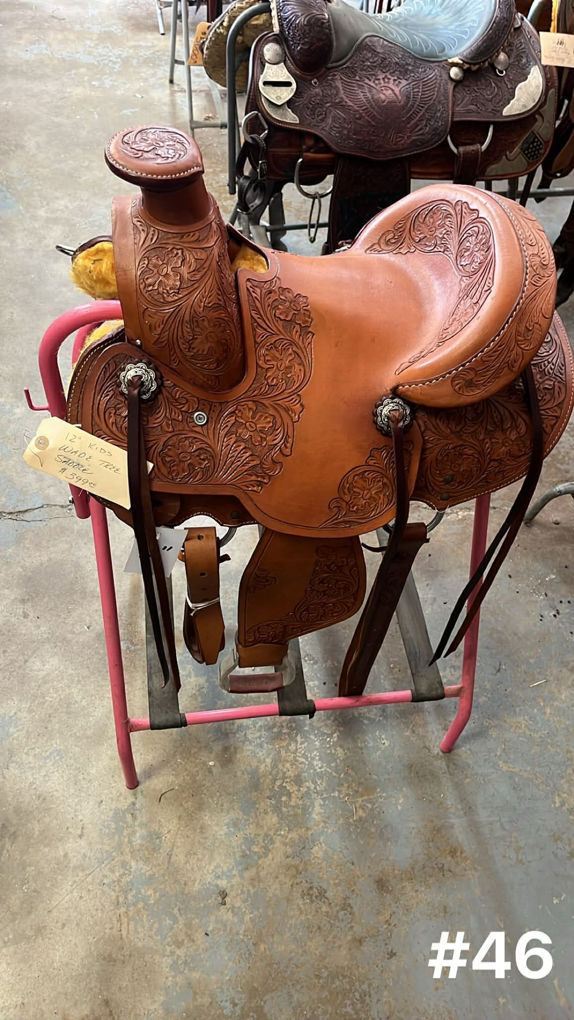 12" Wade Tree Kids Saddle