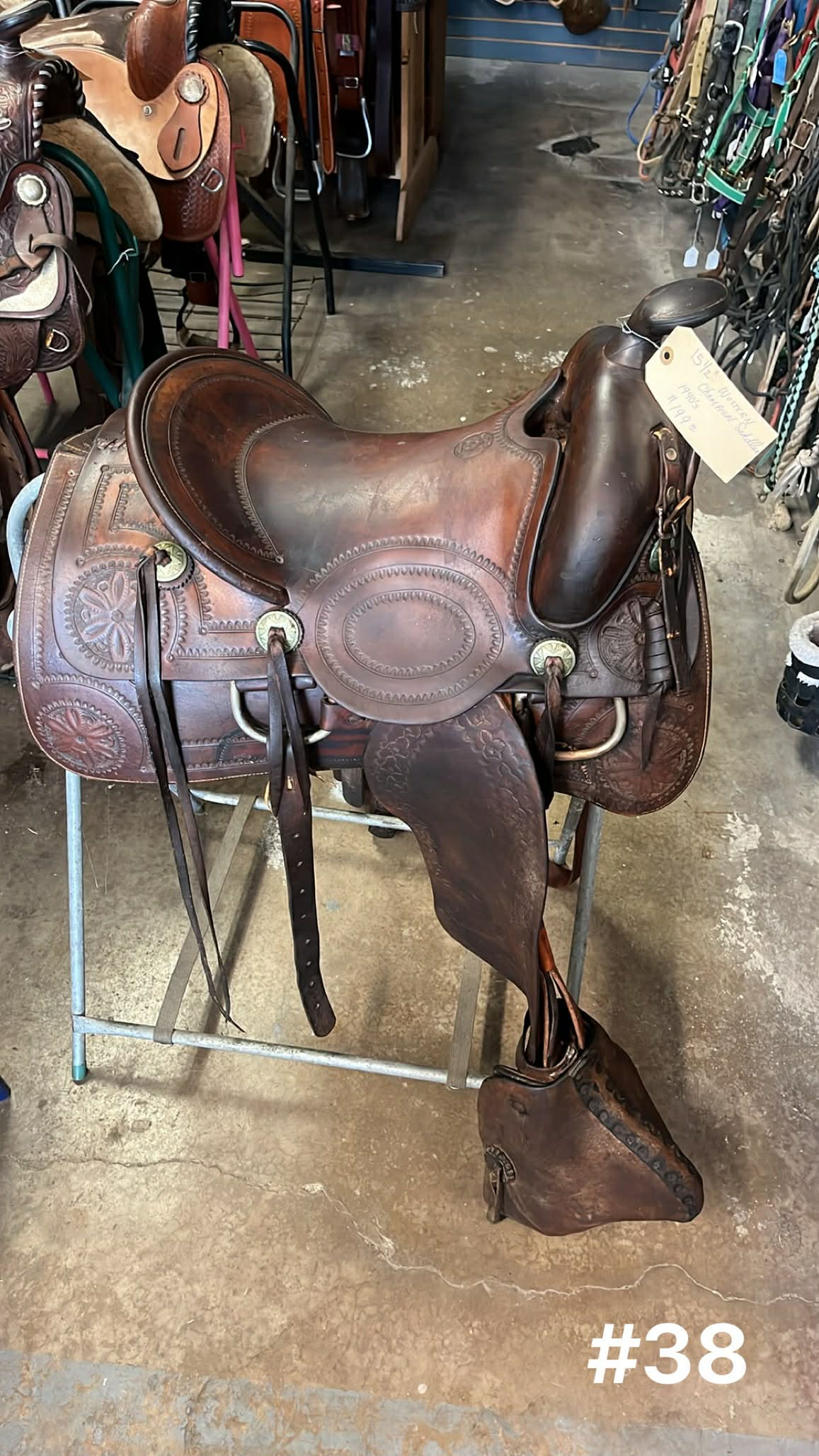 15.5 " Western Champion Saddle (1940's)