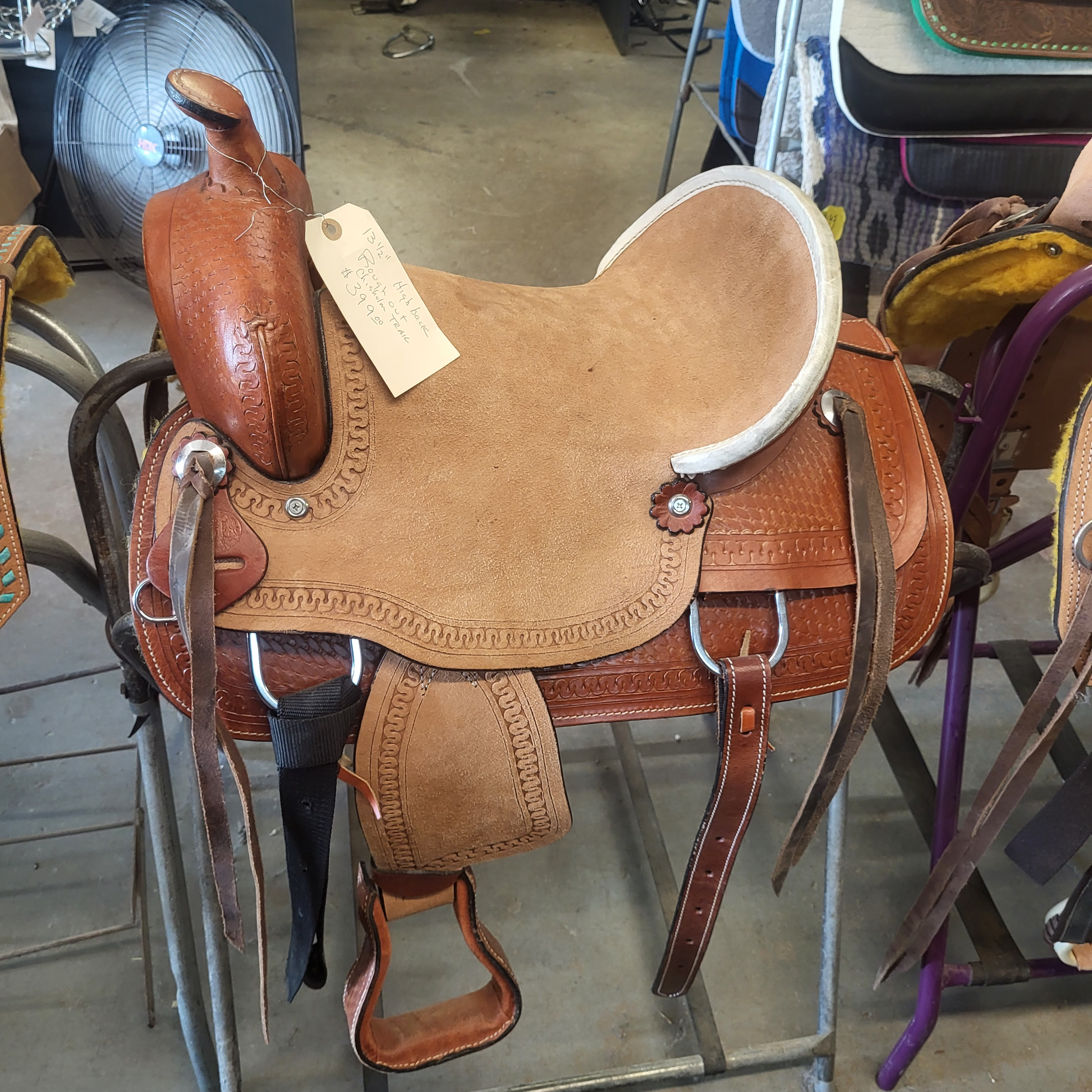 13.5" Chislom Trail High Back