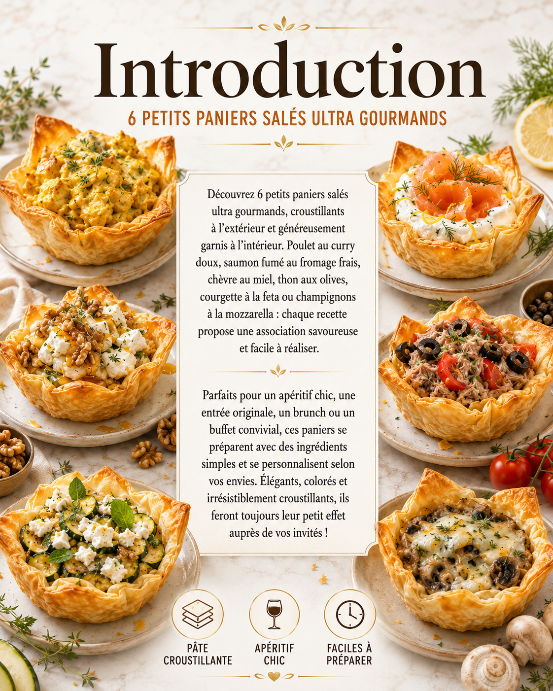 6 petits paniers salés ultra gourmands (ebook PDF)