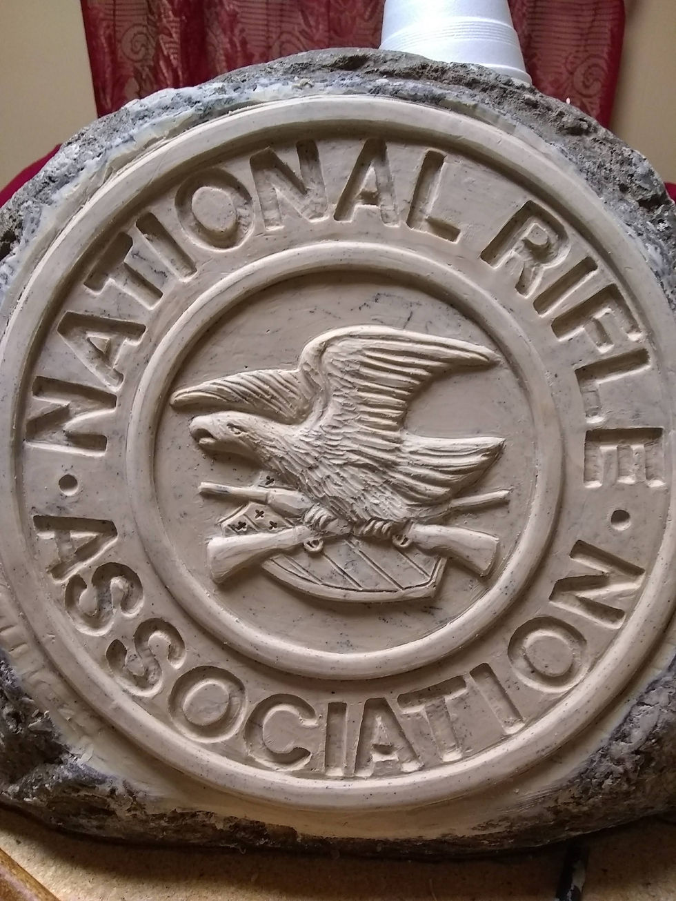 Government seals in sculpture.
Yard Guards
Yard Guards