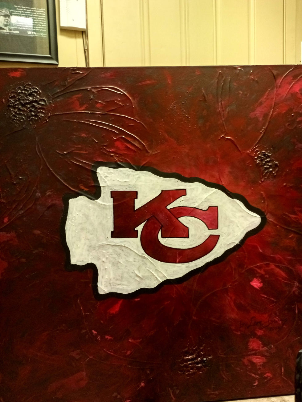 Custom Logo on Tile Flooring