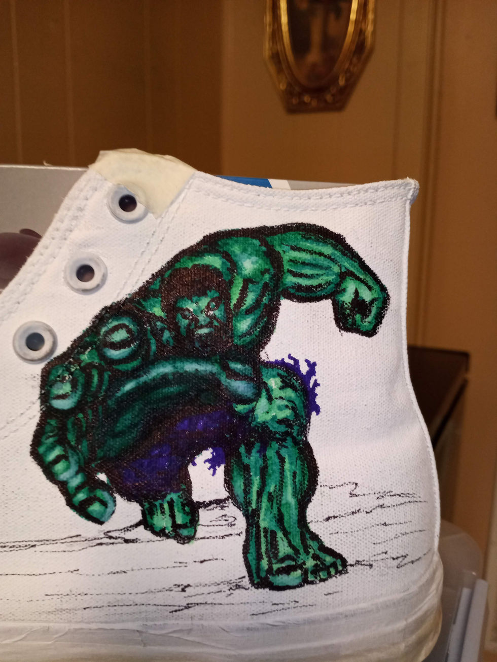 Custom Kicks of my favorite Character