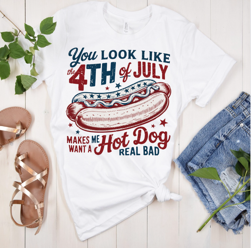You Look Like the 4th of July - Womens Tee