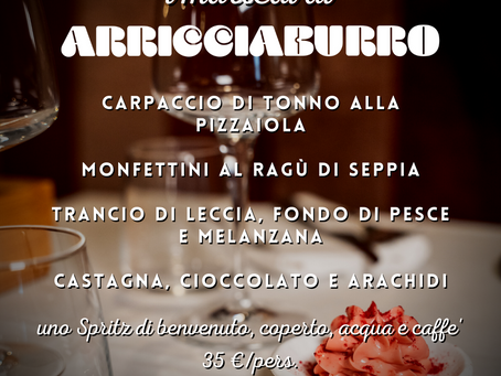 Martedì 13 settembre da Arricciaburro!