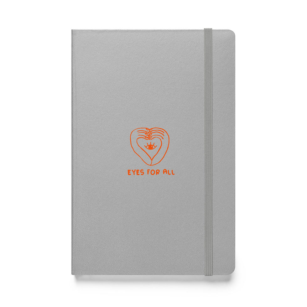 Thumbnail: Eyes For All Hardcover bound notebook
