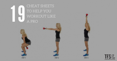 19 Cheat Sheets to Help You Work Out Like a Pro