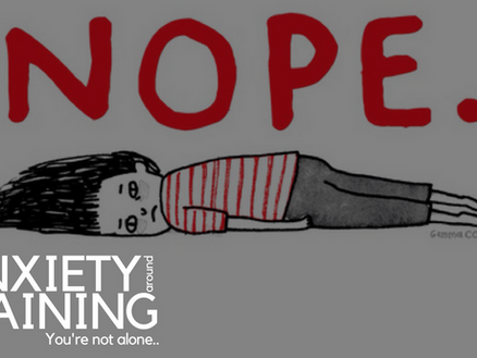 Anxiety Around Training