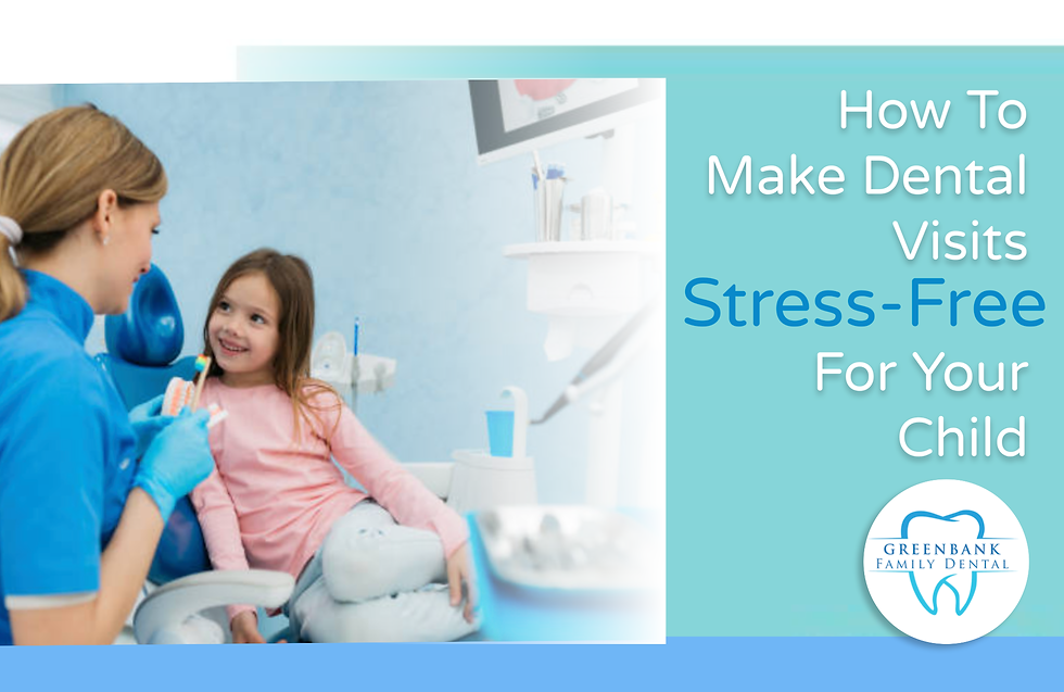 Child feeling calm at dentist appointment in Greenbank – stress-free children’s dental visit