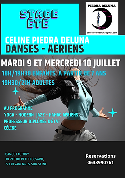 Stage été juillet Piedra Deluna