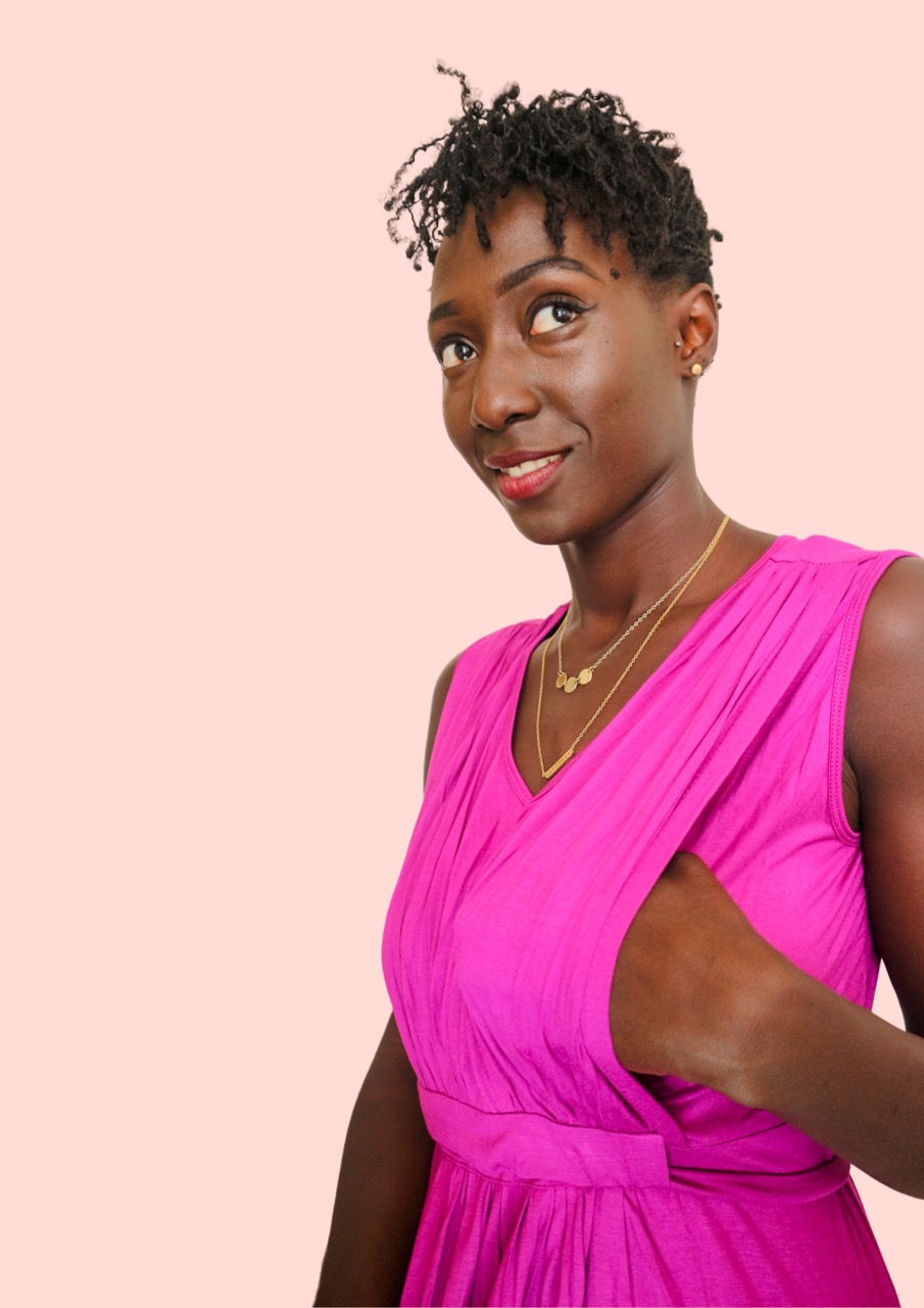 Thumbnail: Maxi Breastfeeding Dress - Plum