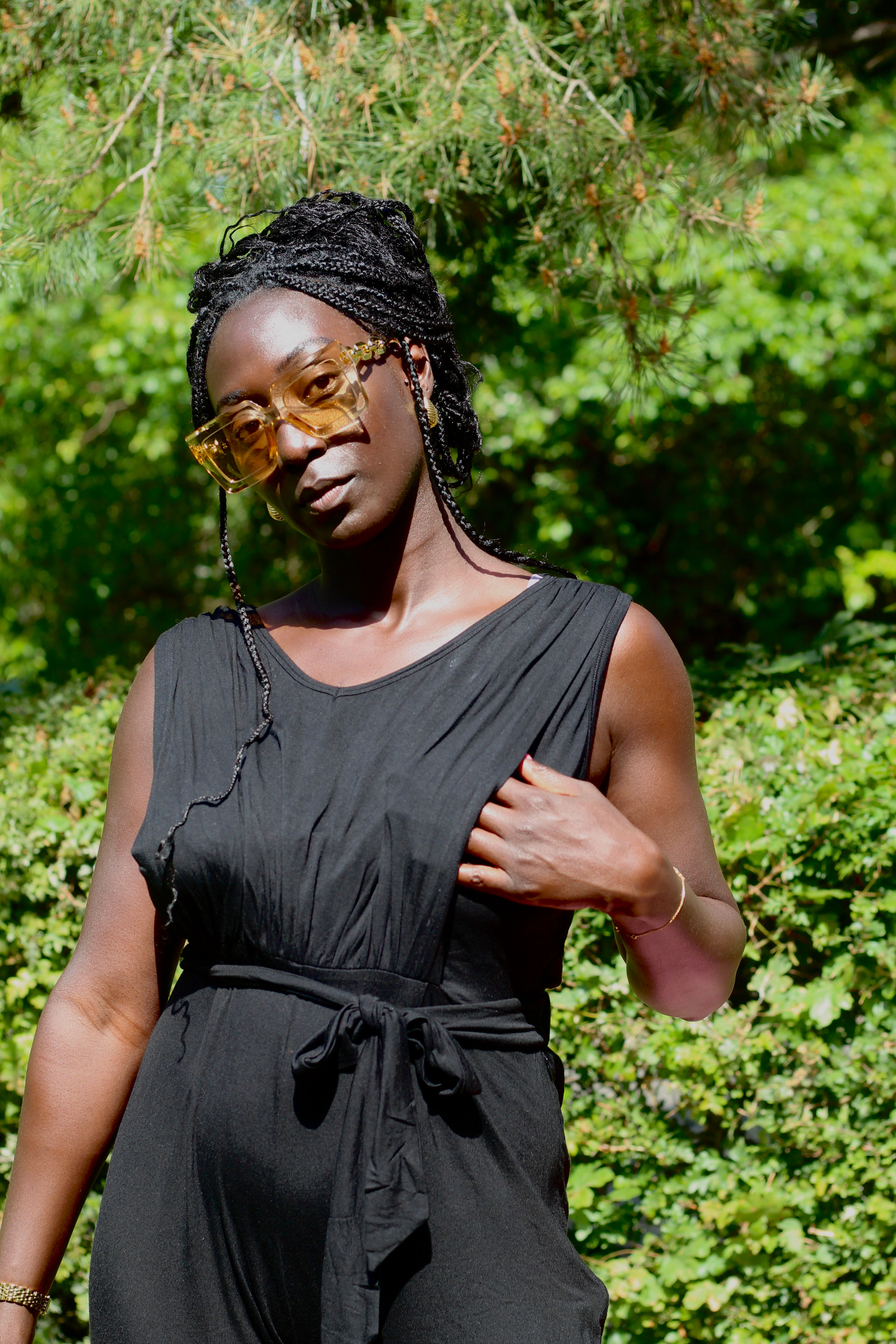 CHARCOAL FREEDOM JUMPSUIT