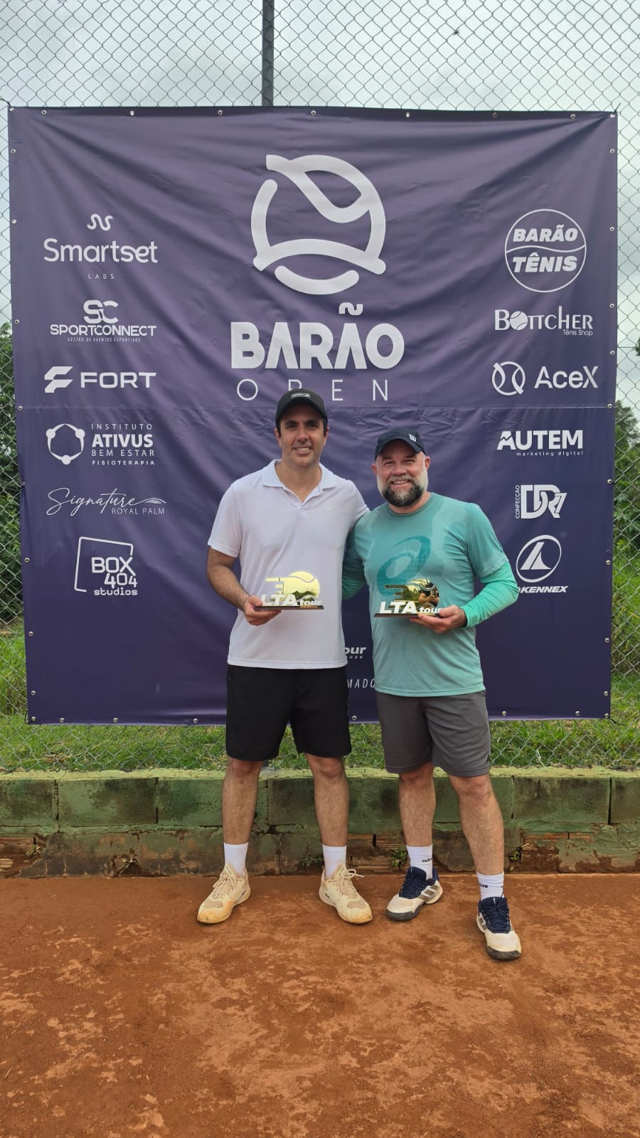 Helio Neto e Luis Zagonel