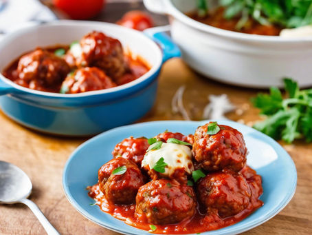 Quick & Easy Baked Meatballs: Deliciousness in a Flash!