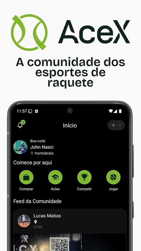 Aplicativo Oficial da LTA TOUR 2026 Pré-Game oficial da LTA TOUR 2026