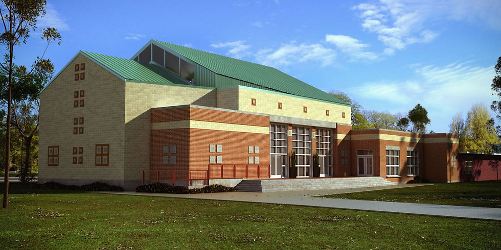 Rendering Cafetorium Addition 1