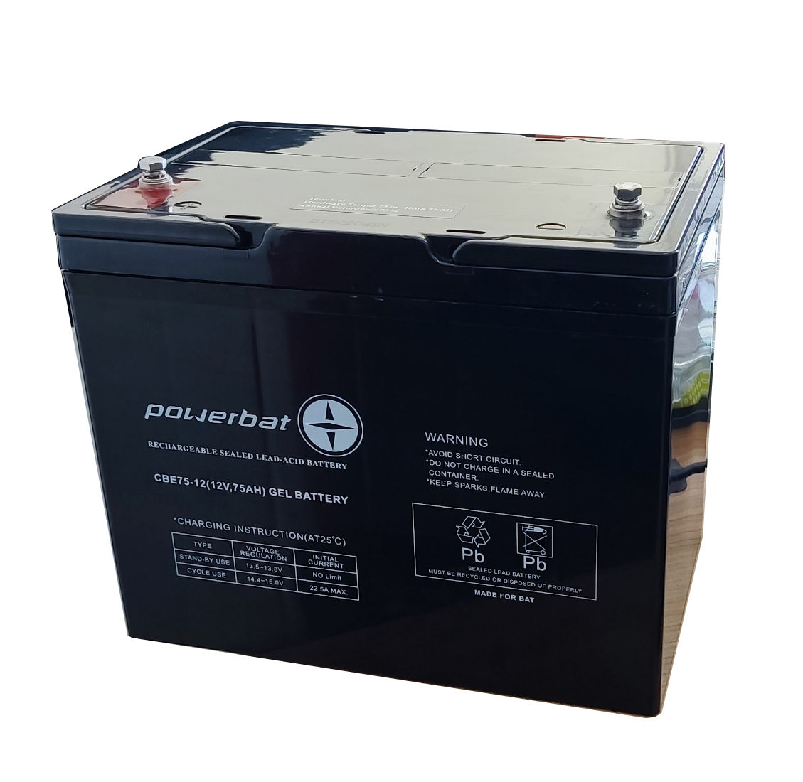 PowerBat Akumulator 12/75 gel12V 75Ah