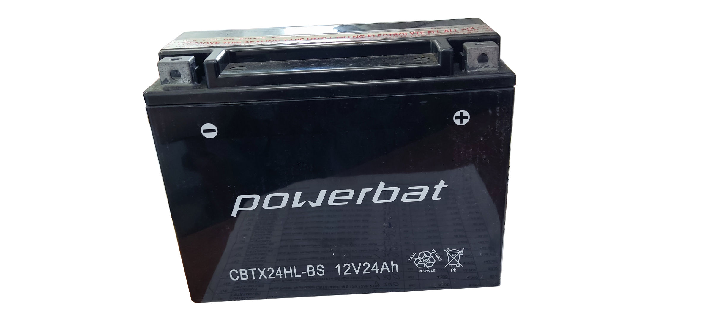 Moto Power Akumulator CBTX24HL-BS 12V