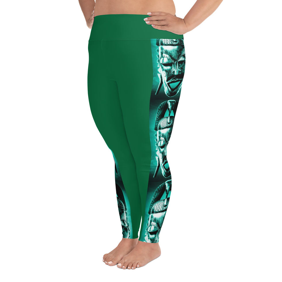 Thumbnail: All-Over Print Plus Size Leggings