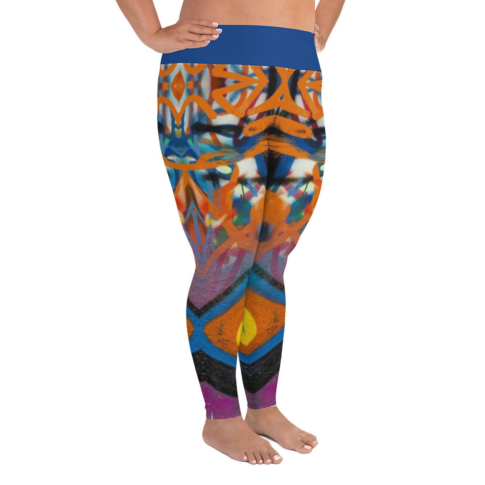 Thumbnail: All-Over Print Plus Size Leggings