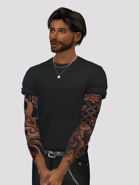 Barrett Top - Christopher067 Sims 4 CC