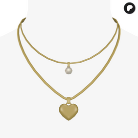Lover V6 Necklace - Christopher067 Sims 4 CC