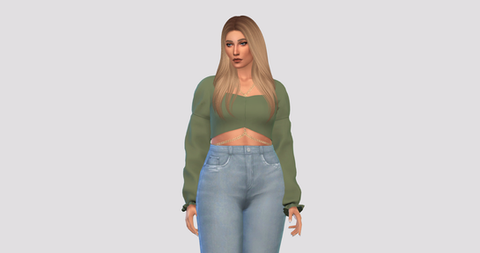 Priestess Top - Christopher067 Sims 4 CC