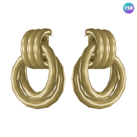 Revolve Earrings - Christopher067 Sims 4 CC