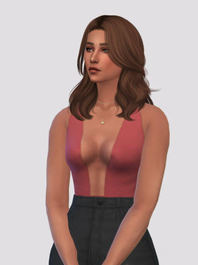 Do Re Mi Bodysuit - Christopher067 Sims 4 CC