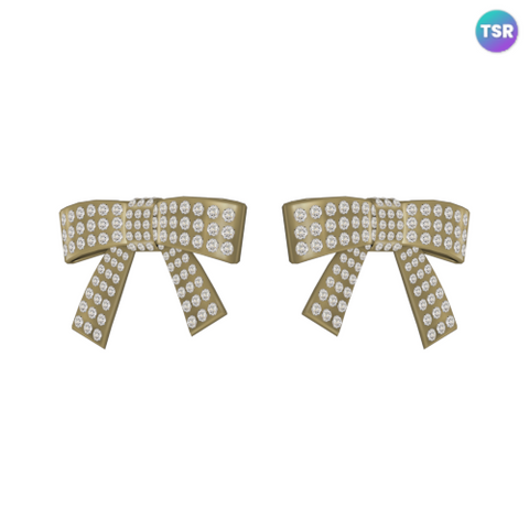 Present Earrings V3 - Christopher067 Sims 4 CC