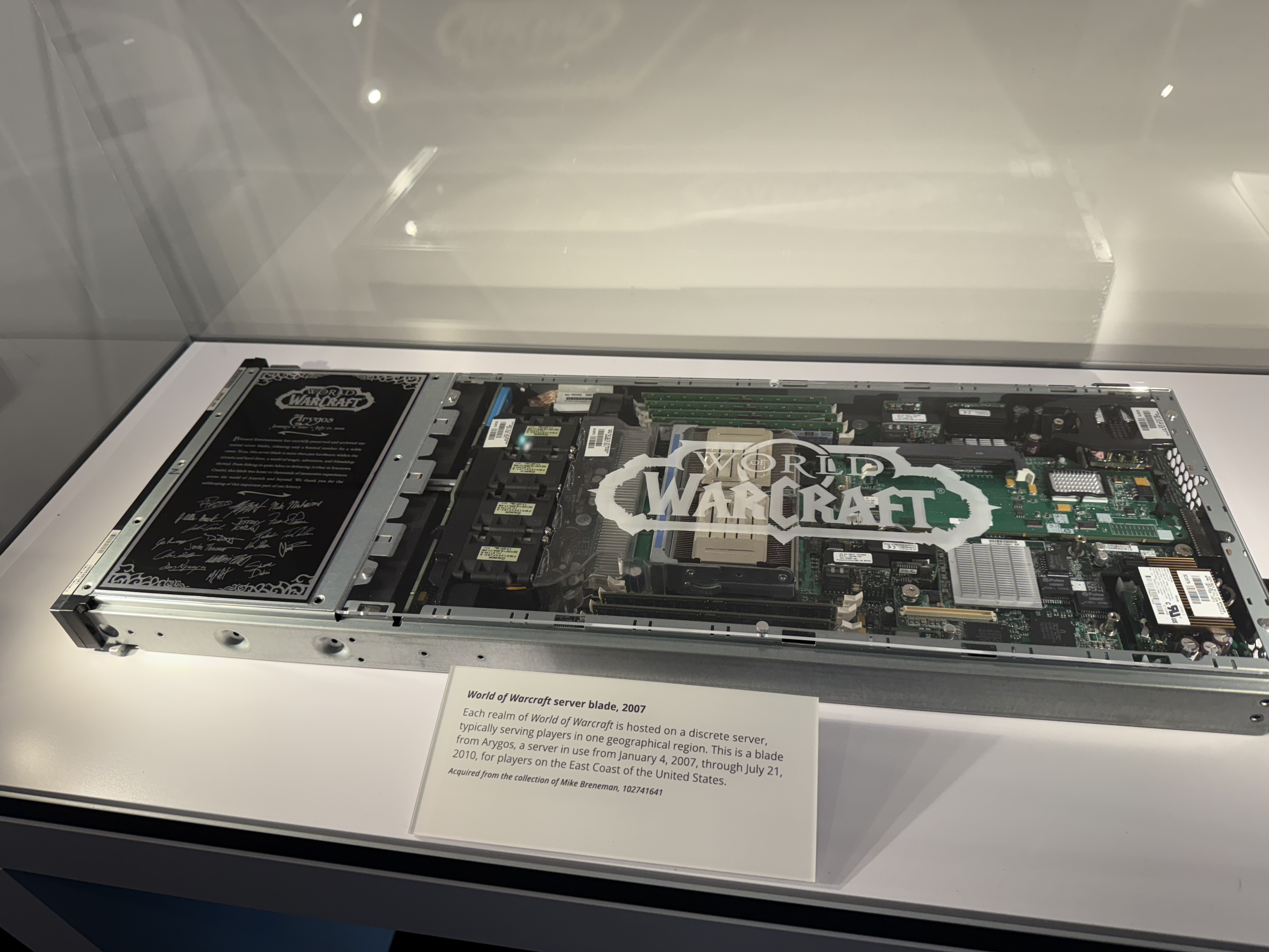 World of Warcraft Server blade