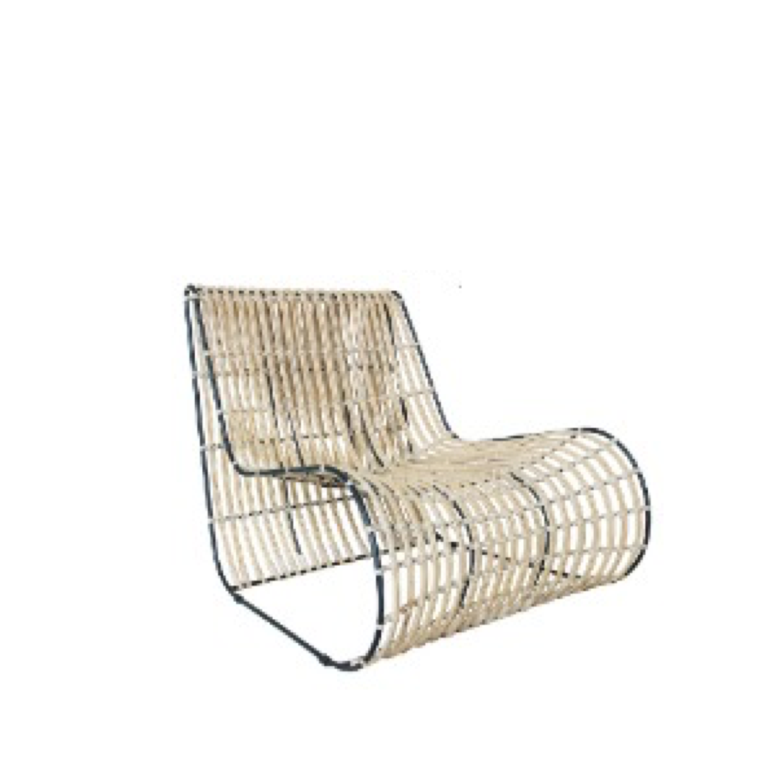 IC 02 RATTAN LOUNGE CHAIR